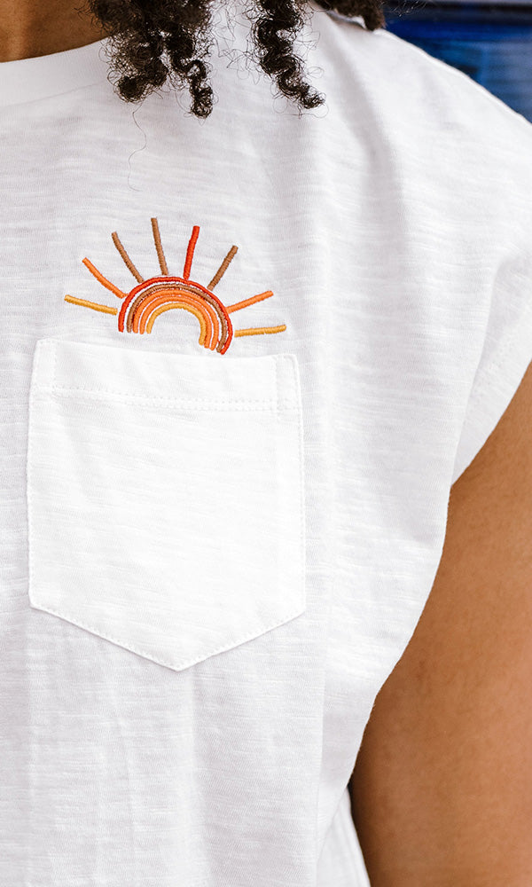 CHRISSY- Relaxed Tank Tee