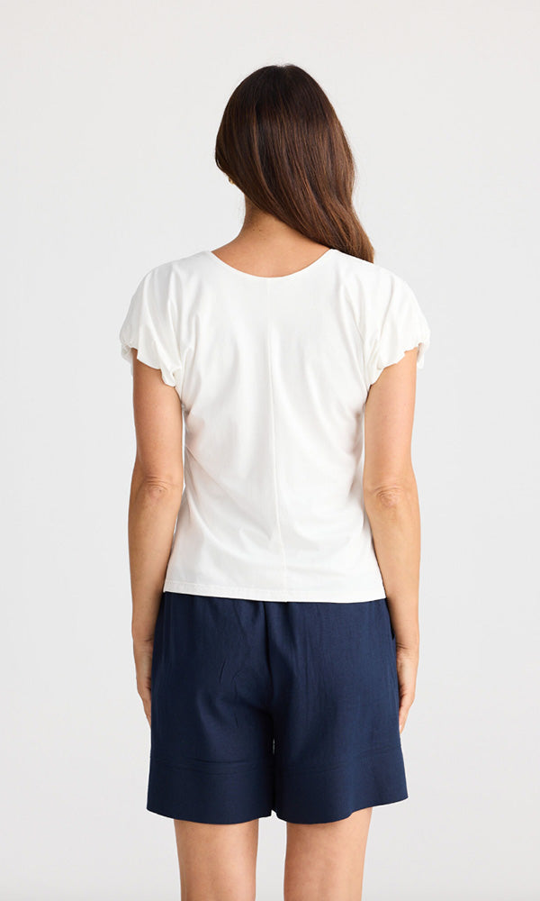 CHARLI- V-Neck Tee