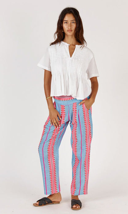 VIVIENNE- Pleated Top