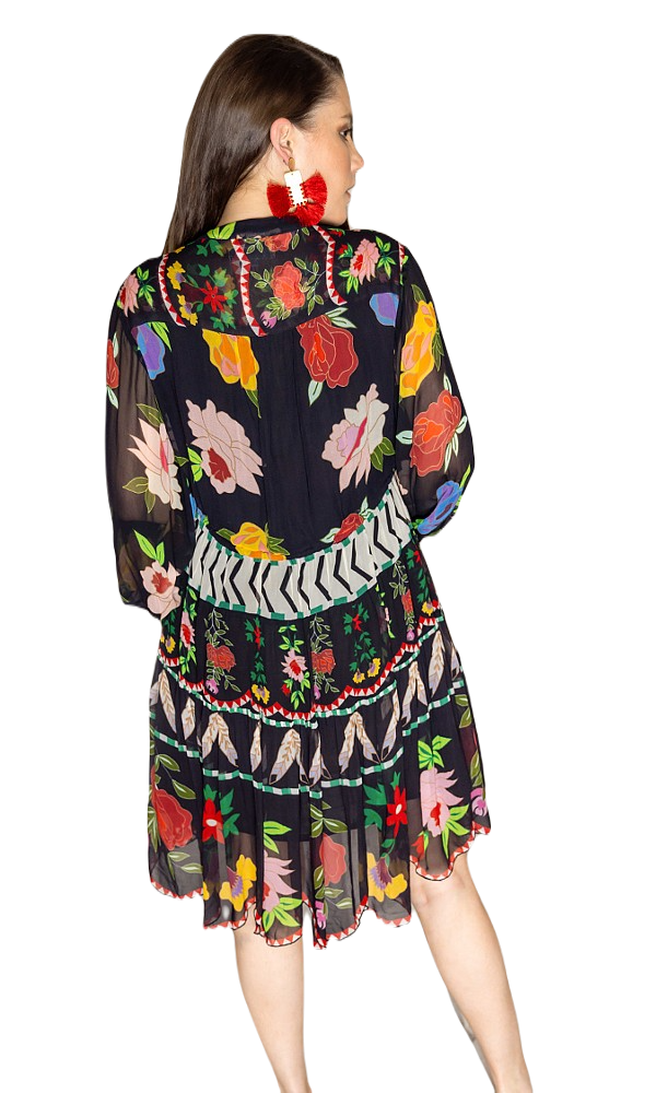 FRIDA- Tunic Floral Dress