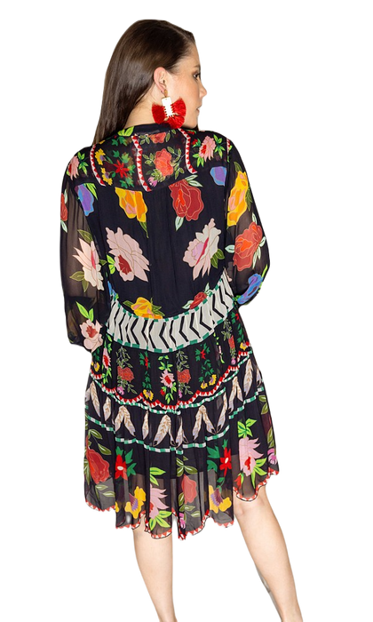 FRIDA- Tunic Floral Dress