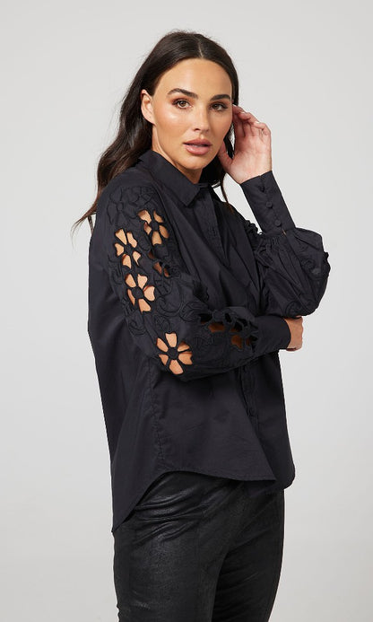 VICKI- Embroidered Shirt