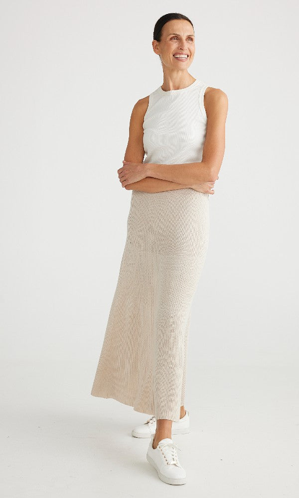 DOMENI- Knit Skirt