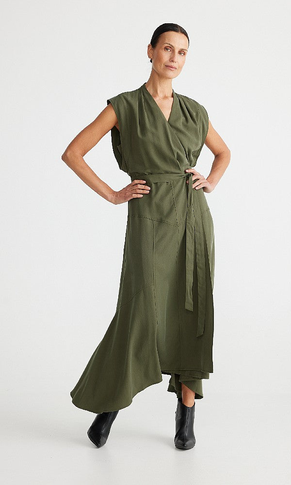 MALITA- Wrap Dress