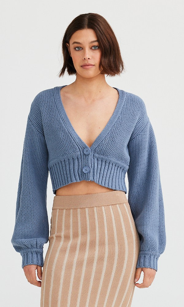 ZOEY- Button Cardigan