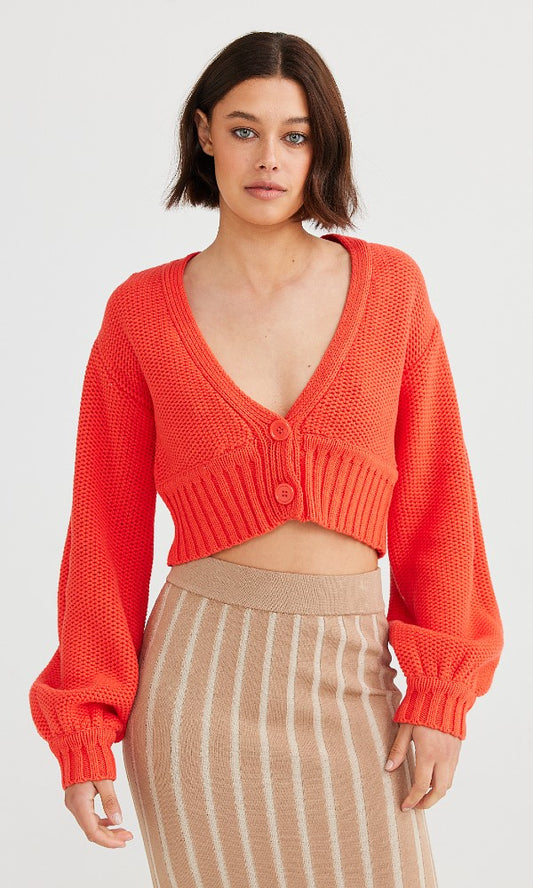 ZOEY- Button Cardigan
