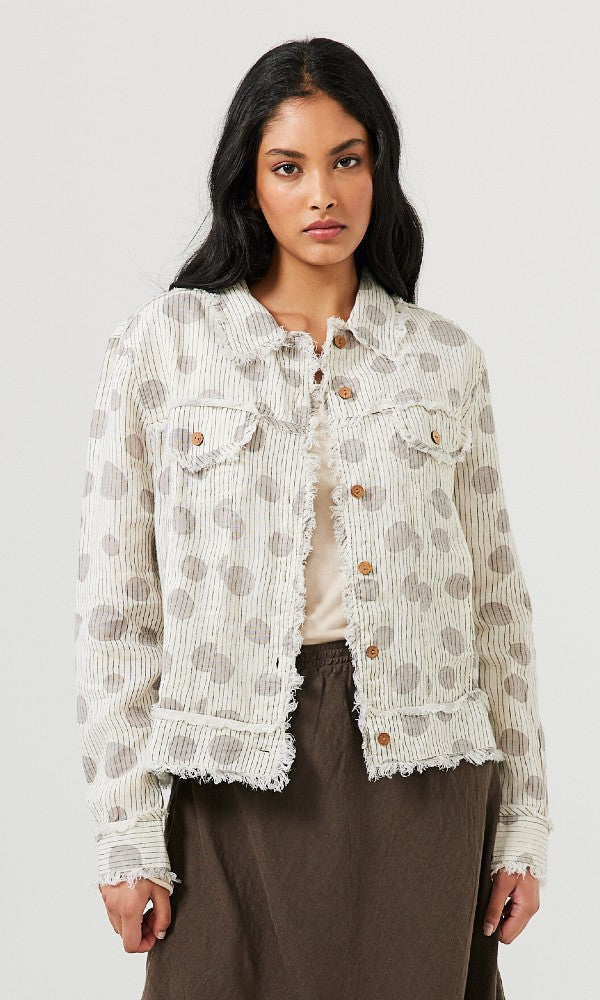 MONZ- Frayed Jacket