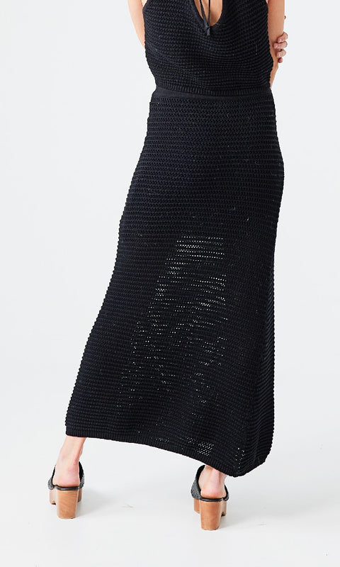 HARPER- Knit Maxi Skirt