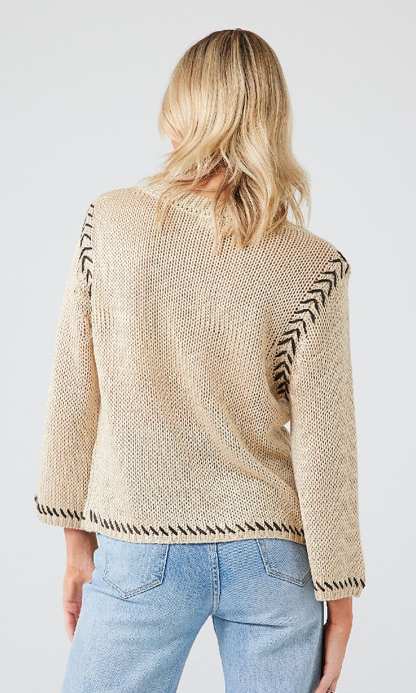 DAINT- Contrast Knit