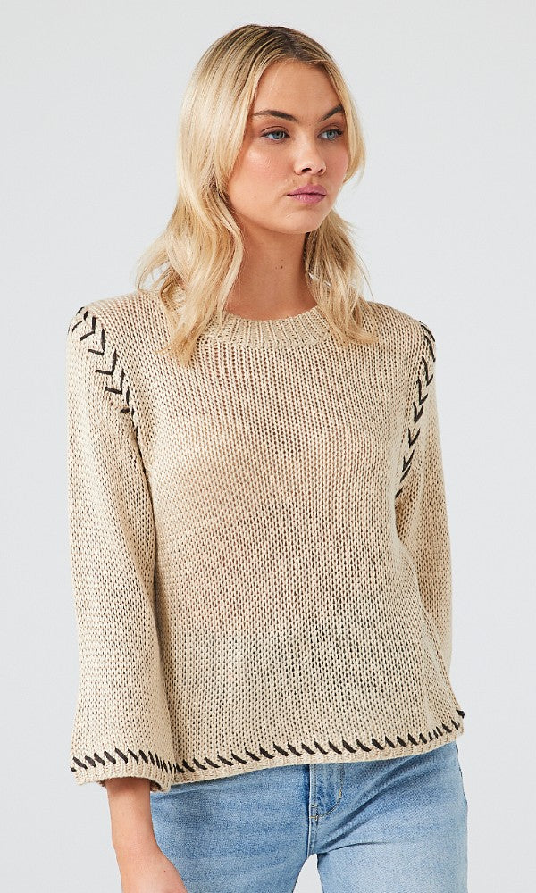 DAINT- Contrast Knit
