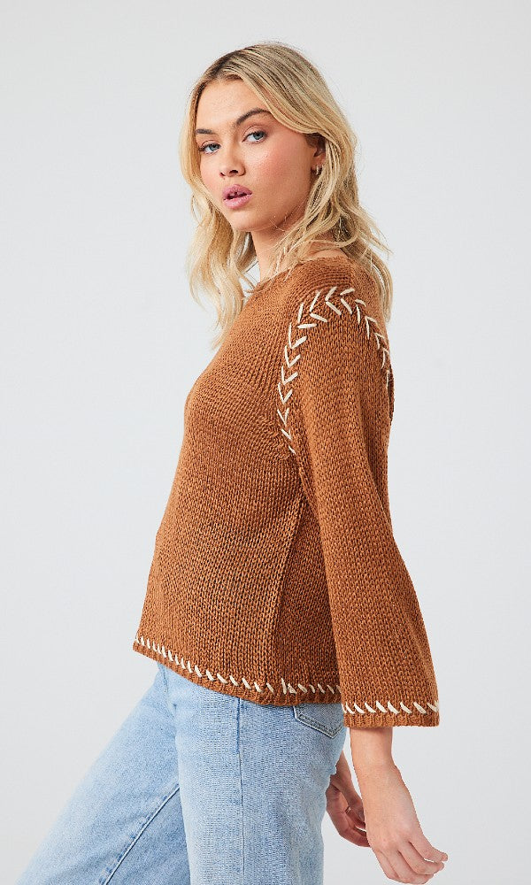 DAINT- Contrast Knit