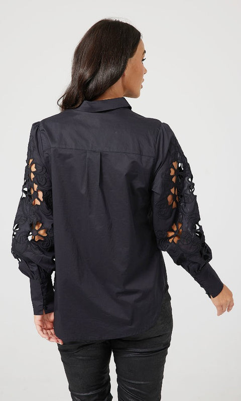 VICKI- Embroidered Shirt