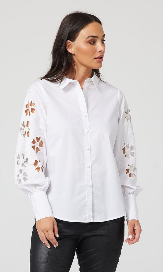 VICKI- Embroidered Shirt