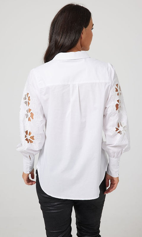 VICKI- Embroidered Shirt