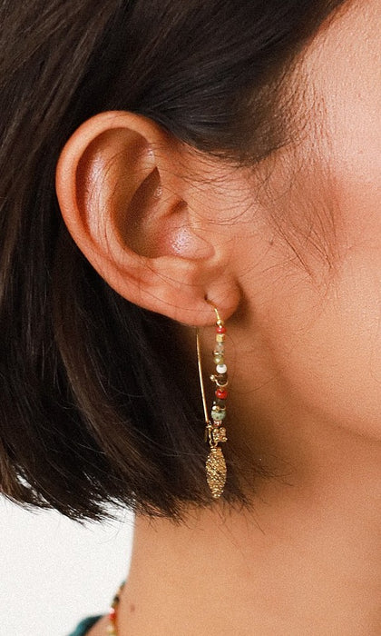 ROMANE- Chain Earrings