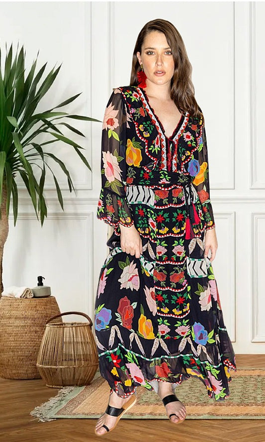 FRIDA- Maxi Floral Dress