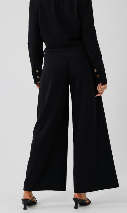 HUSTLER- Side Tie Palazzo
