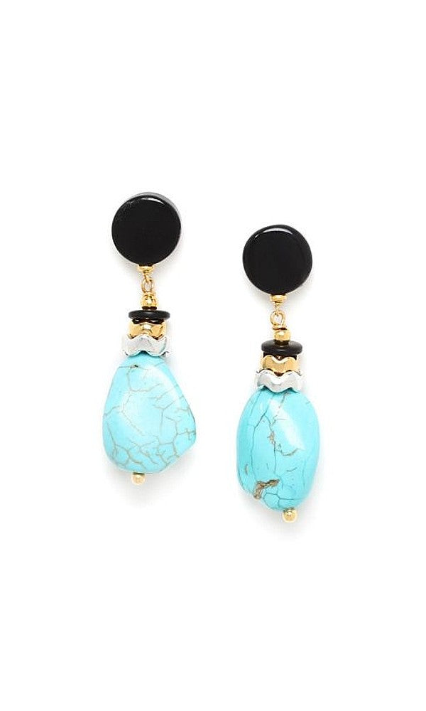 LAGON- Turquoise Earrings