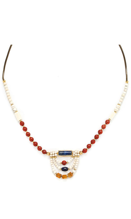 NAVAJOS- 3 Row Necklace