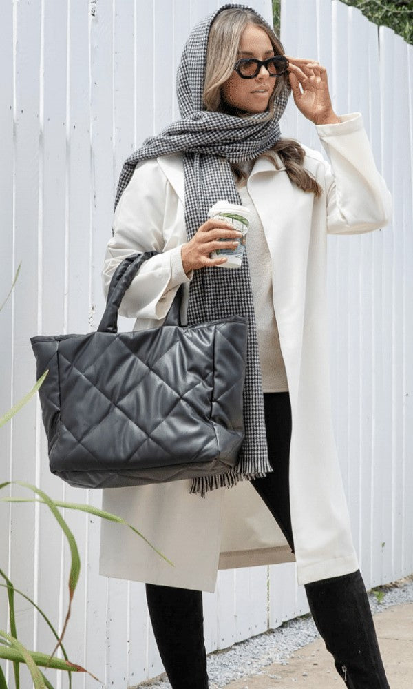 THE TOTE- Quilted Bag