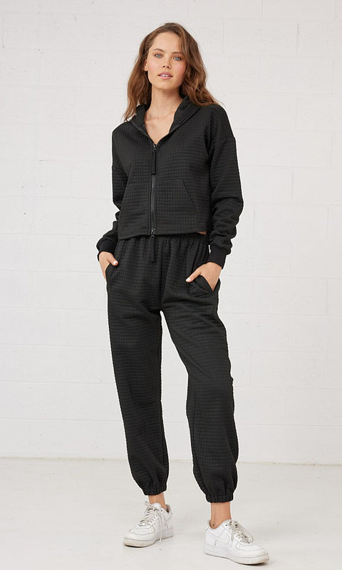 ERRIA- Quilted Trackpants